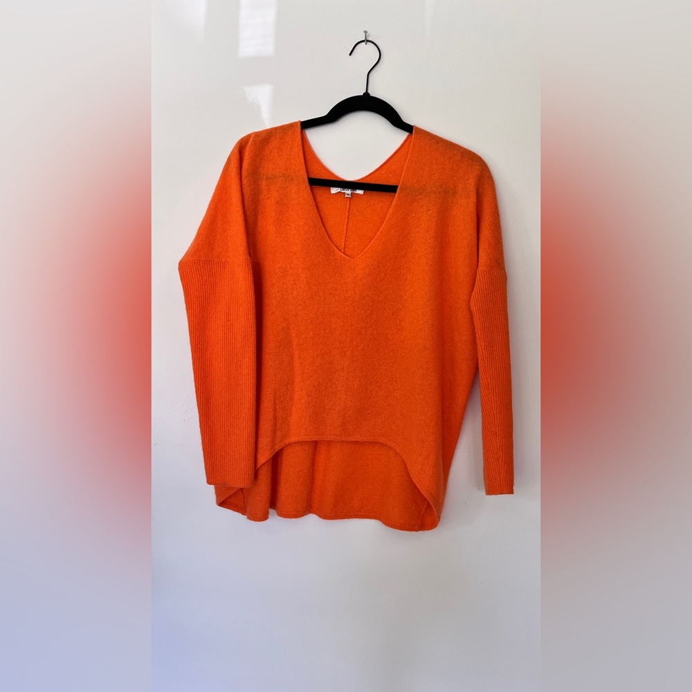 My Tribe Orange Cashmere Sweater